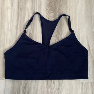 Midnight blue adjustable strap VS sports bra